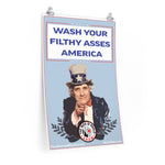 Wash Your Filthy Asses America Nick Di Paolo Podcast Poster