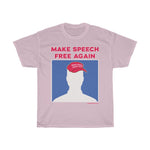 Make Speech Free Again MAGA Trump Shirt