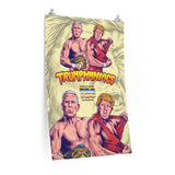 Trumpmaniacs Trump And Pence Tag Team Poster