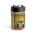 Saint Donald Trump Driving Out The Snakes Metal Koozie
