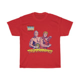 Trumpmaniacs Trumpmania Trump and Pence Wrestler Tag Team T-Shirt
