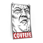 President Donald Trump Funny Covfefe Poster
