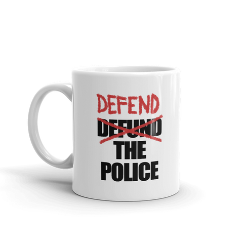 The Defend The Police Coffee Mug
