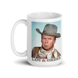 Law And Order President Sheriff Donald Trump Mug