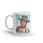 Law And Order President Sheriff Donald Trump Mug
