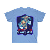 Space Force DC Comic Book Style Trump And Pence Save The Galaxy T-Shirt