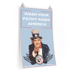 Wash Your Filthy Asses America Nick Di Paolo Show Poster