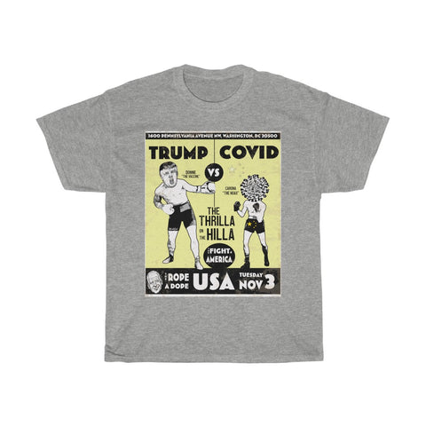 Trump Versus Covid Election Boxing T-Shirt