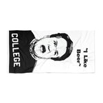 Supreme Court Justice Judge Brett Kavanaugh I Like Beer Funny Political Beach Towel