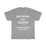Make America Tip Again Covid-19 Charity Bartenders For Trump Tee