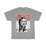 Lie-A-Watha Elizabeth Warren Funny Political Campaign Parody T-Shirt