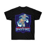 Space Force DC Comic Book Style Trump And Pence Save The Galaxy T-Shirt