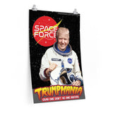 President Donald Trump Astronaut United States Space Force Poster