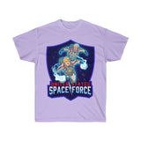 Space Force DC Comic Book Style Trump And Pence Save The Galaxy T-Shirt