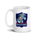 The Official Donald Trump And Mike Pence Space Force DC Comic Book Style Mug