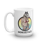 Hilarious Stormy Daniels Horseface Political Coffee Mug