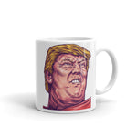 Trumpmania Funny Political Trump Face Mug