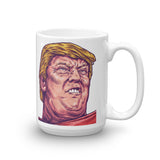 Trumpmania Funny Political Trump Face Mug